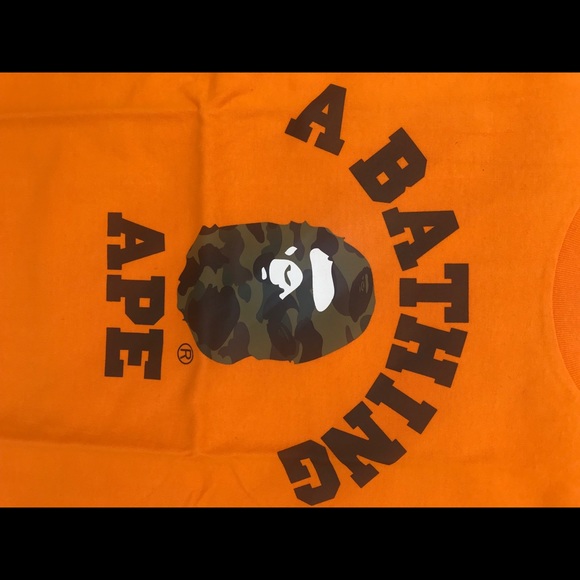 Bape 1st Camo College Tee - Picture 4 of 8